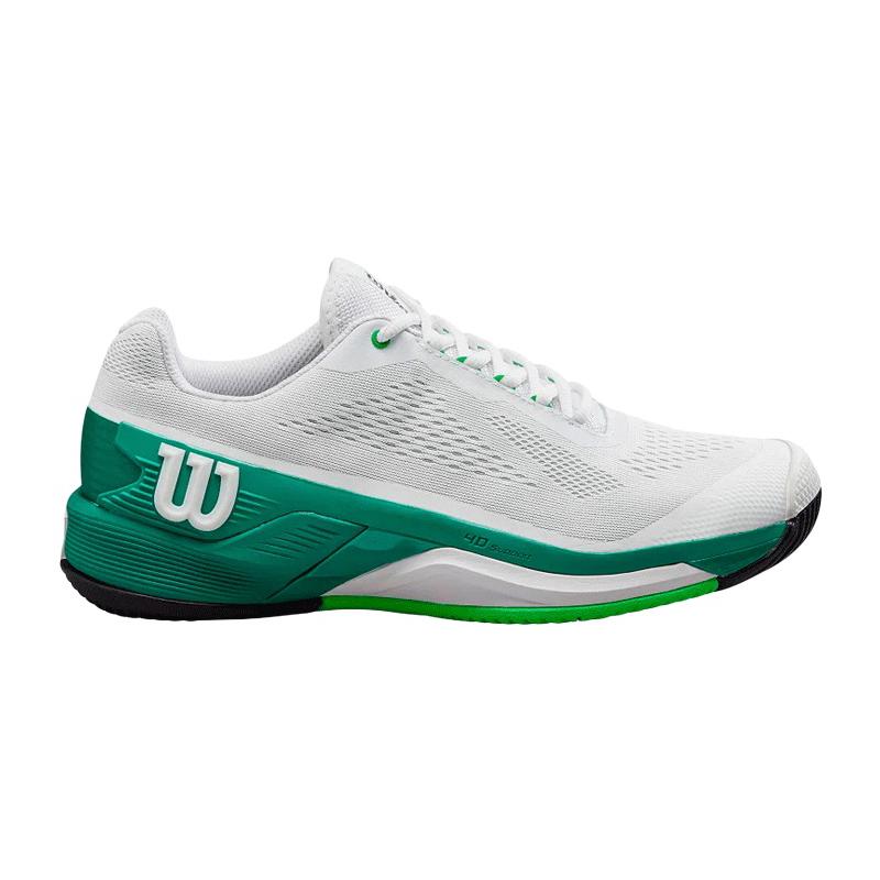 Wilson Rush Pro 4.0 M Clay White Bosphorus Green tennis mag.ru