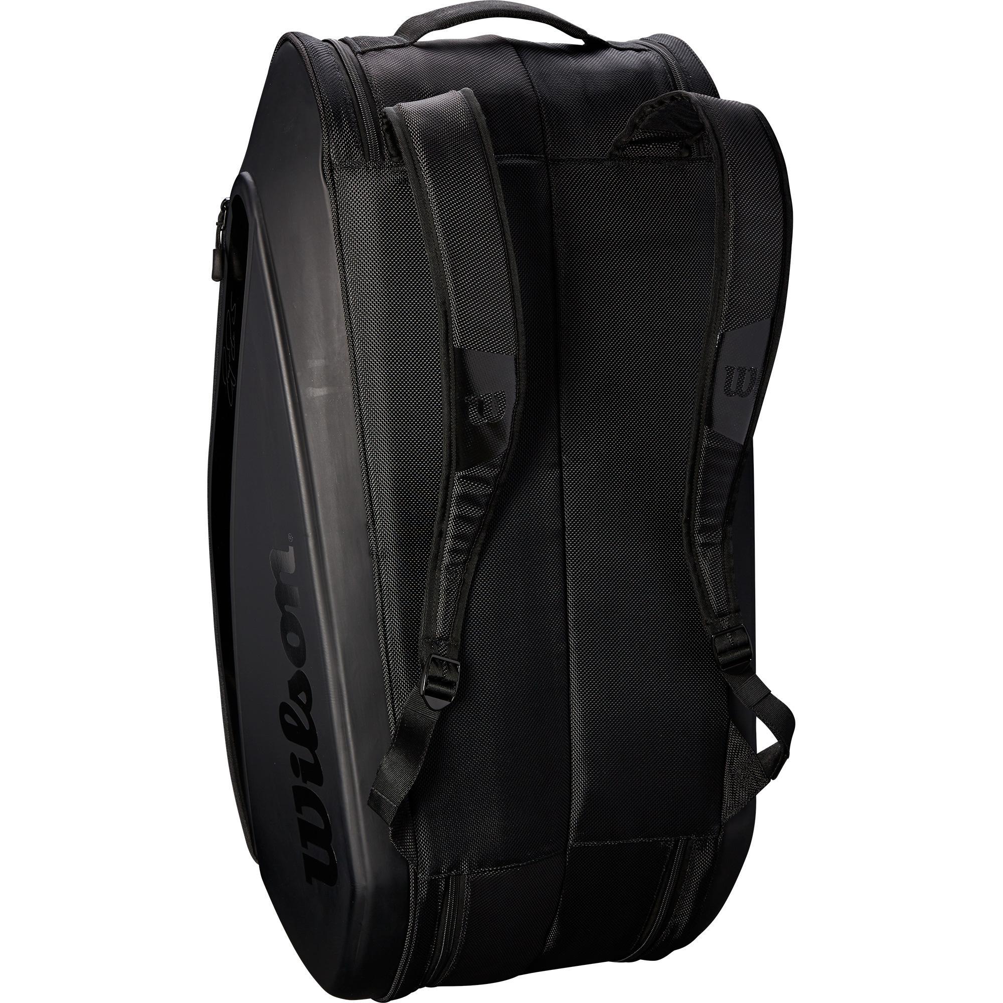 Wilson Federer DNA 12 Racket Bag 2019 Black 12 tennis mag.ru