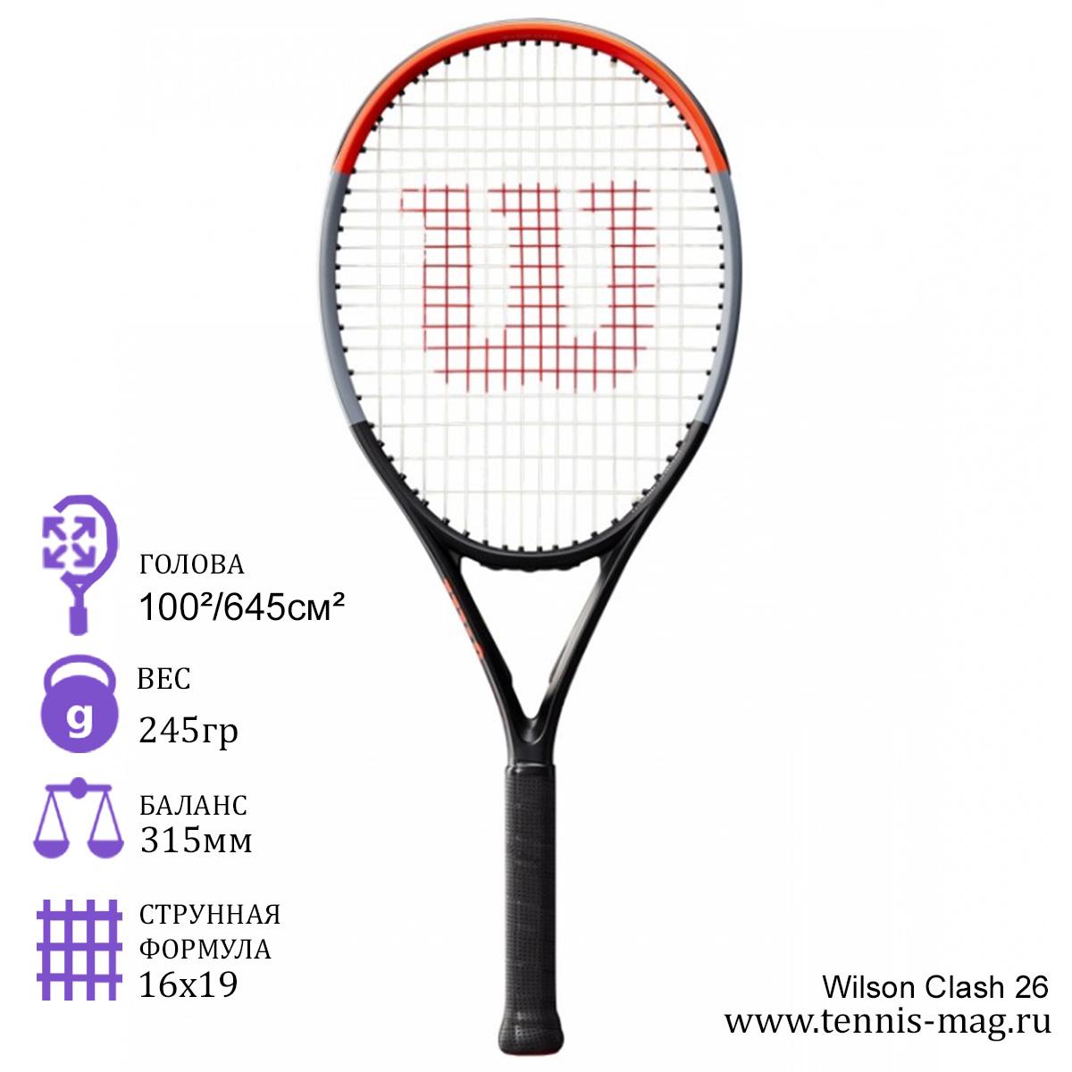 Wilson 26 Clash Junior