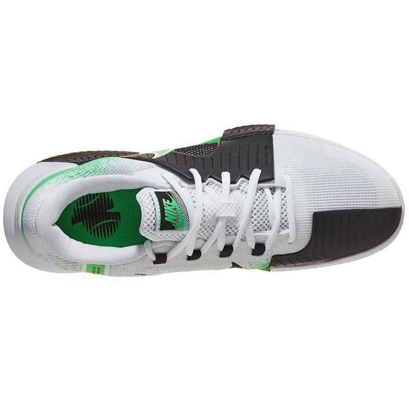 Nike Zoom GP Challenge 1 White Green Black tennis mag.ru