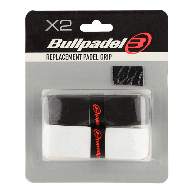 Грип для падел ракетки Bullpadel 2шт (Black/White)