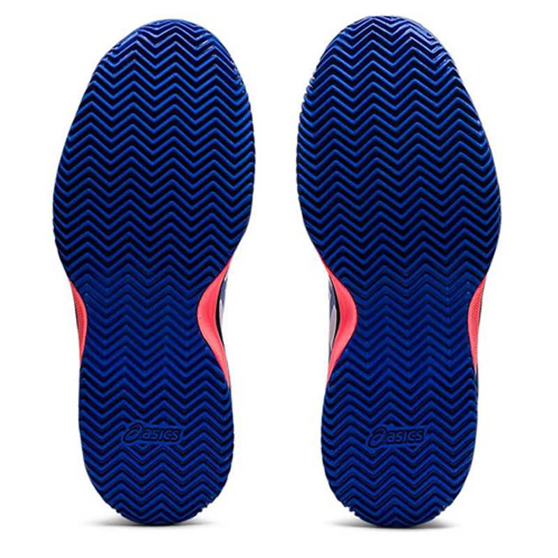 Детские теннисные кроссовки Asics Gel-Resolution 8 GS Clay White/Lazuri Blue