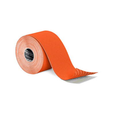 Кинезиотейп RaveTape Base, 5см х 5м (Оранжевый)
