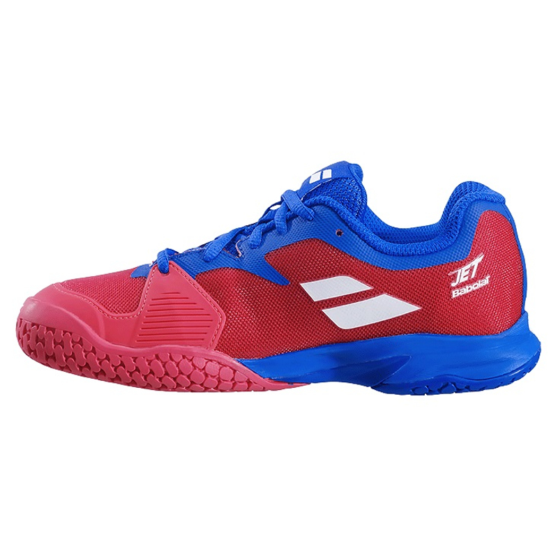 Кроссовки детские Babolat Jet All Court (Красный/Синий 5034)