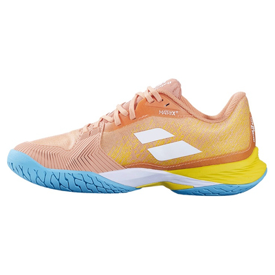 Кроссовки детские Babolat Jet Mach III All Court (Коралловый/Золотой 6018)
