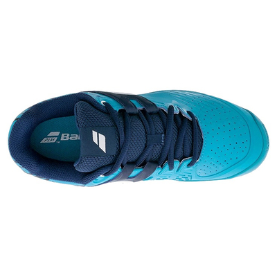 Кроссовки детские Babolat Propulse All Court (Белый/Синий 4086)