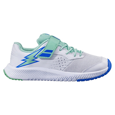 Кроссовки детские Babolat Pulsion All Court Kid (Белый/Зеленый 1059)