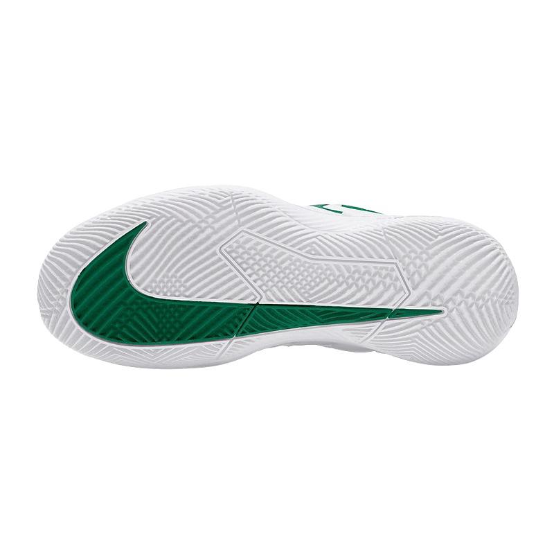 Кроссовки детские Nike Court Jr Vapor X (Белый/Зеленый) купить в