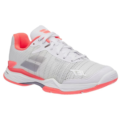 Кроссовки женские Babolat Jet Mach II All Court (Белый/Розовый/Серебро 1012)