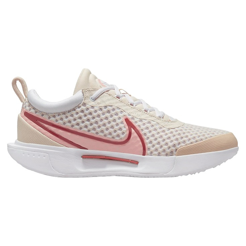 Кроссовки женские Nike Court Zoom Pro (Бежевый/Белый)