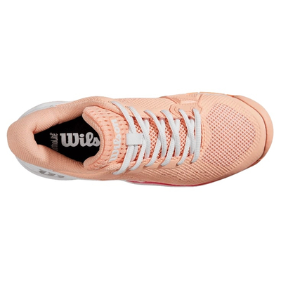Кроссовки женские Wilson Rush Pro Ace W (Peach Parfait/White/Tangerine)
