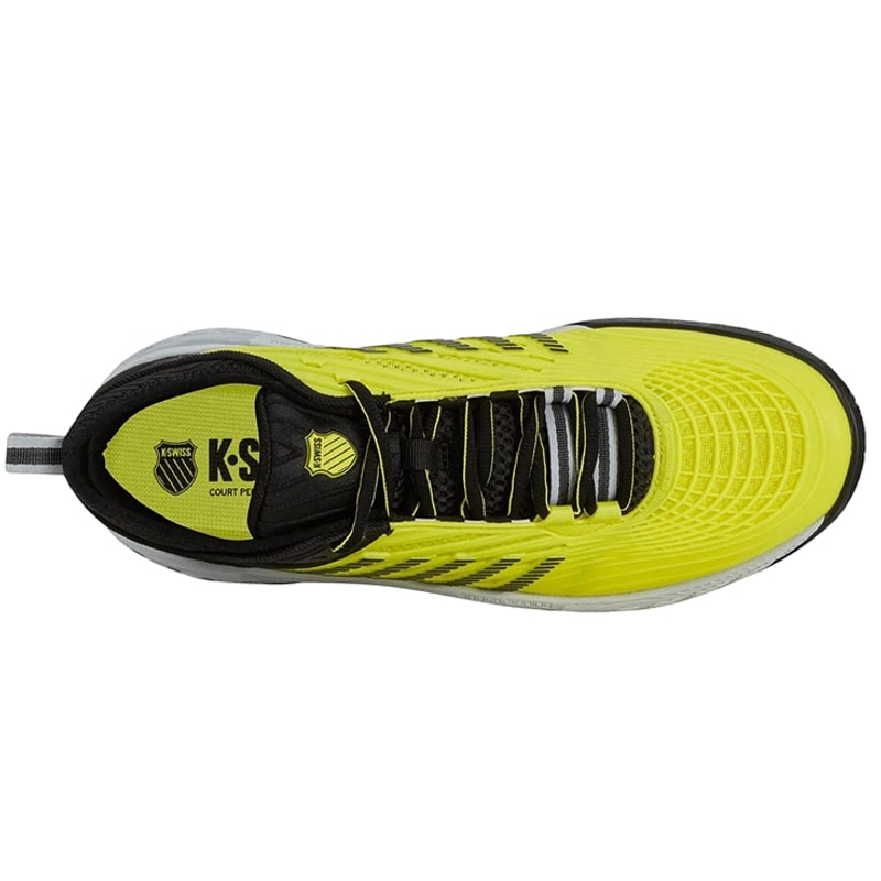 Кроссовки мужские K-Swiss Hypercourt Supreme 2 (Tennis Yellow/Black/Micro Chip)