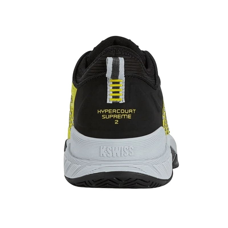 Кроссовки мужские K-Swiss Hypercourt Supreme 2 (Tennis Yellow/Black/Micro Chip)