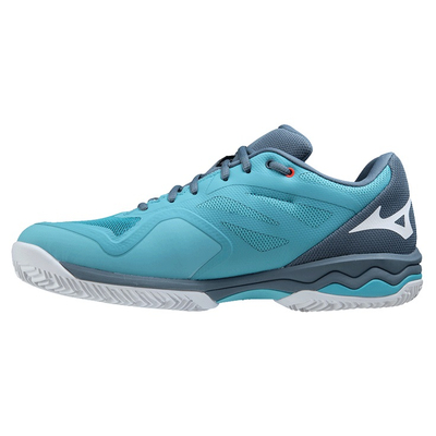 Кроссовки мужские Mizuno Exceed Light Clay (Голубой/Синий/Белый)