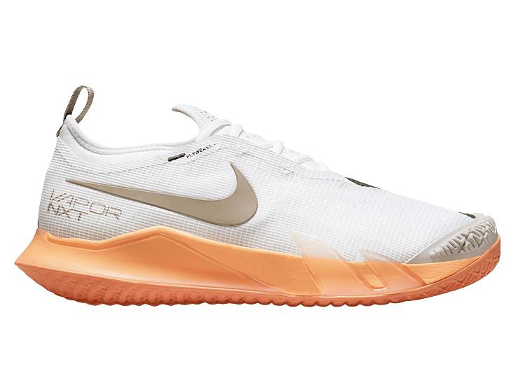 Кроссовки мужские Nike Court React Vapor NXT (Белый/Оранжевый) купить в