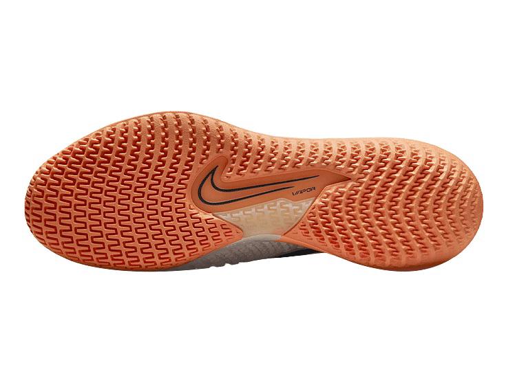 Кроссовки мужские Nike Court React Vapor NXT (Белый/Оранжевый) купить в