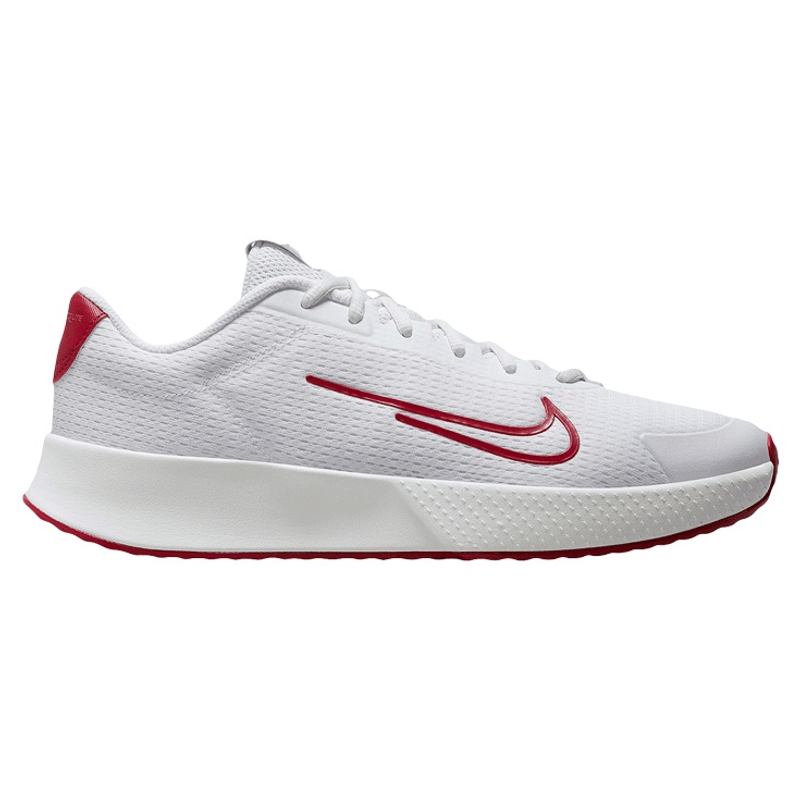 Кроссовки мужские Nike Court Vapor Lite 2 (Белый/Бордовый)