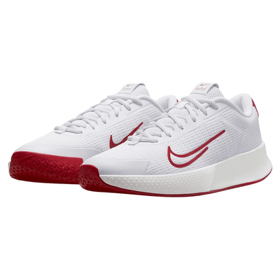 Кроссовки мужские Nike Court Vapor Lite 2 (Белый/Бордовый)