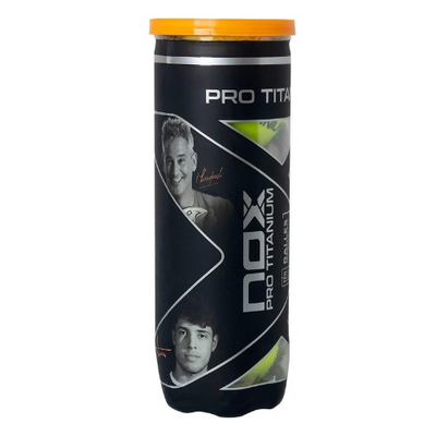 Мячи для падела Nox Pro Titanium 72 мяча (24 x 3)
