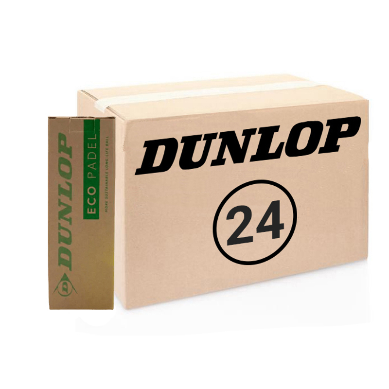 Мячи для падел Dunlop Eco Padel 72 мяча (24 по 3)​