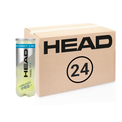 Мячи для падел Head Padel Pro+ 72 мяча (24 x 3)