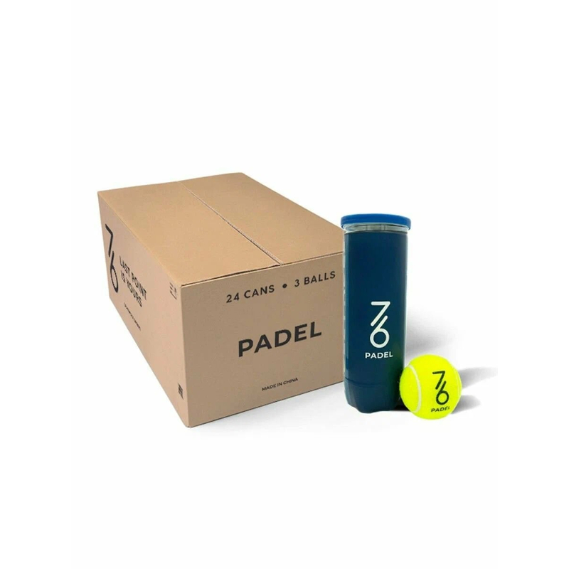 Мячи для падела 7/6 Padel 3 X 24