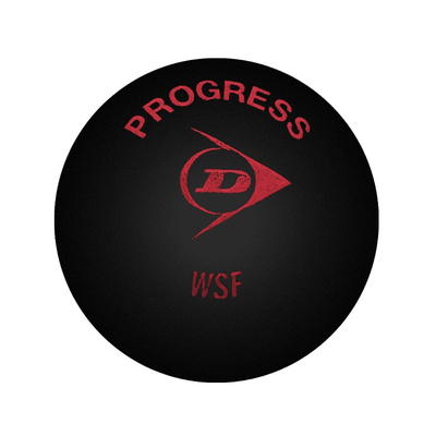 Мяч для сквоша Dunlop Progress 1x-Red
