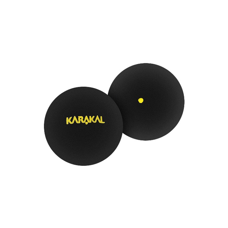 Мячи для сквоша Karakal Yellow Dot Squash Balls 12 (6x2)