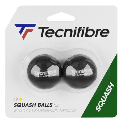 Мячи для сквоша Tecnifibre 1 желтая точка