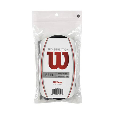 Намотка Wilson Pro Overgrip Sensation Black 30 штук
