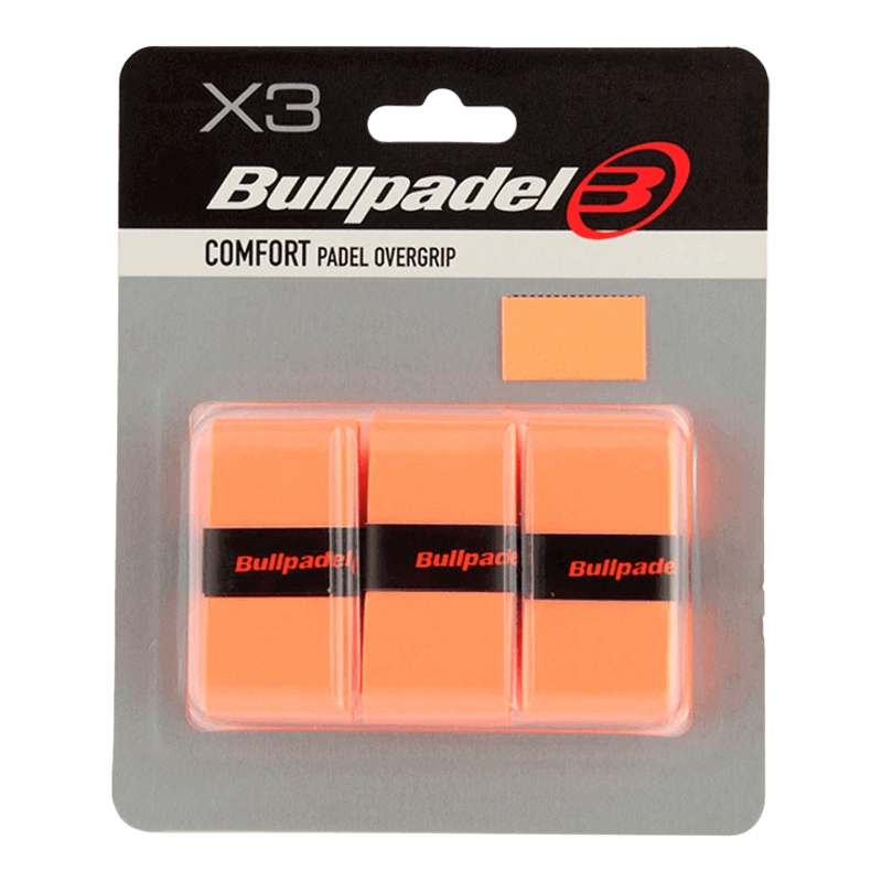 Овергрип для падел ракеток Bullpadel 3шт (Neon Orange)