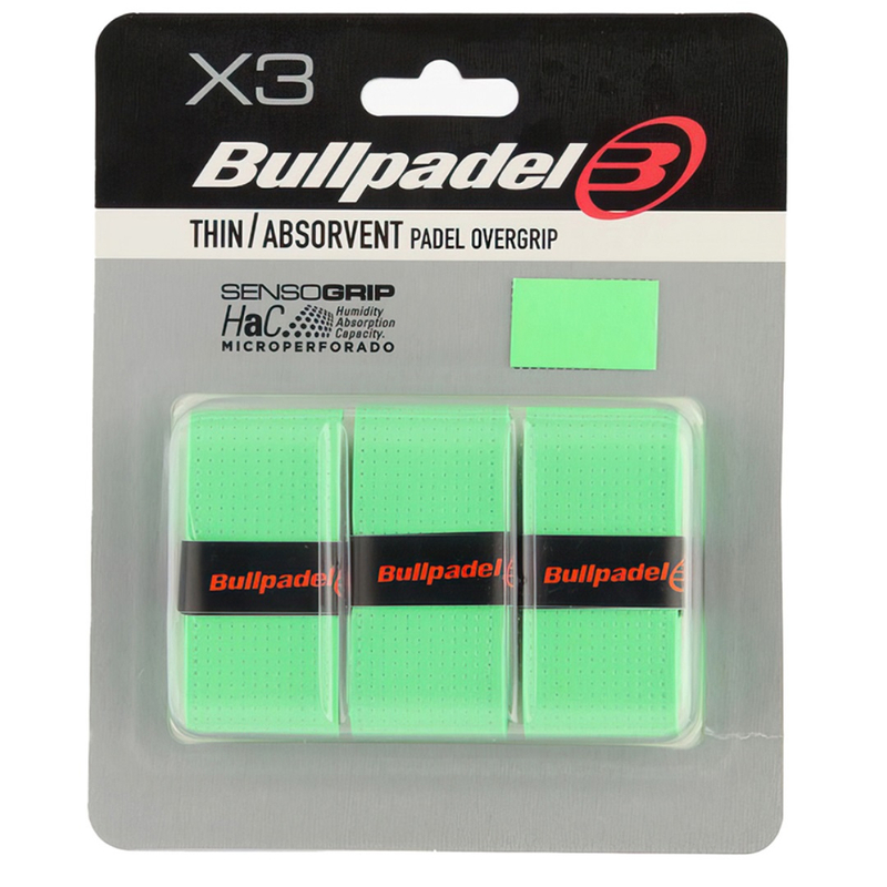 Овергрип для падел ракеток Bullpadel Thin/Absorvent - Green