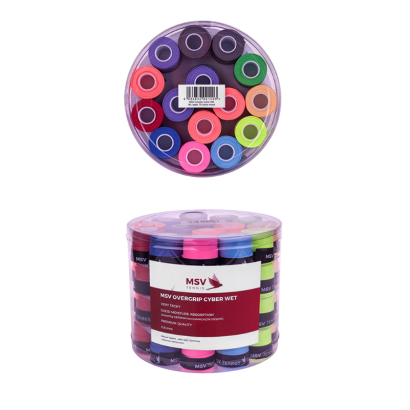 Намотки MSV Cyber Wet Assorted 60 штук