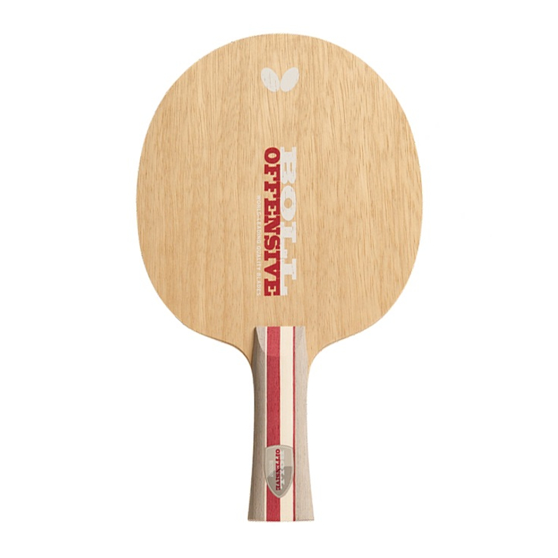 Ракетка для настольного тенниса сборная Butterfly Timo Boll Offensive, накладки Sriver FX