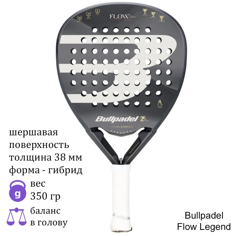 Ракетка для падела Bullpadel Flow Legend
