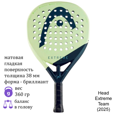 Ракетка для падела Head Extreme Team (2025)