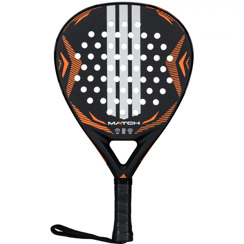 Ракетка для падела Adidas Match Black/Orange 3.5 (2026)