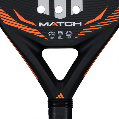 Ракетка для падела Adidas Match Black/Orange 3.5 (2026)