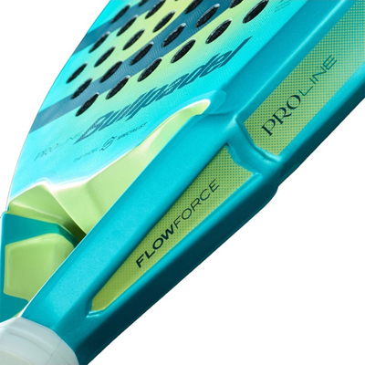 Ракетка для падел Bullpadel Flow Woman Turquoise/Neon Yellow (2025)