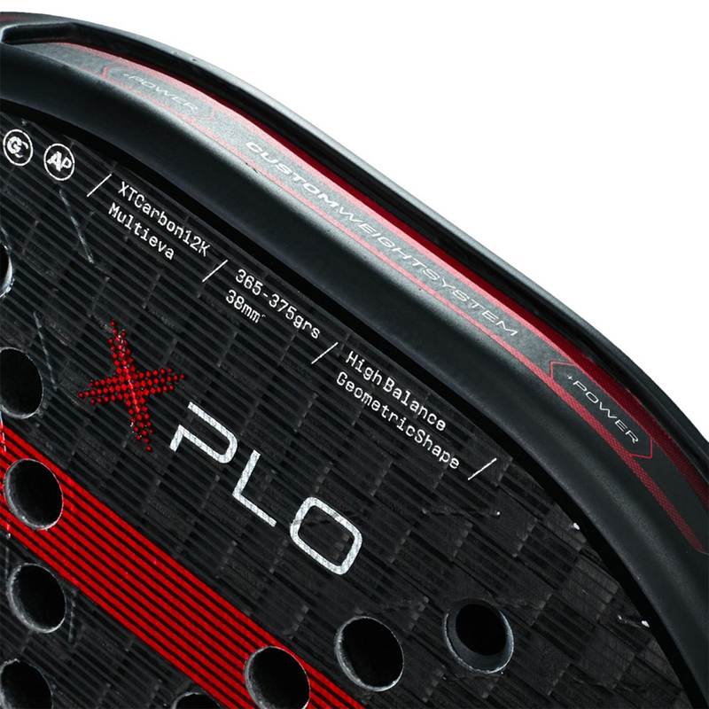 Ракетка для падела Bullpadel Xplo Black/Red (2025)