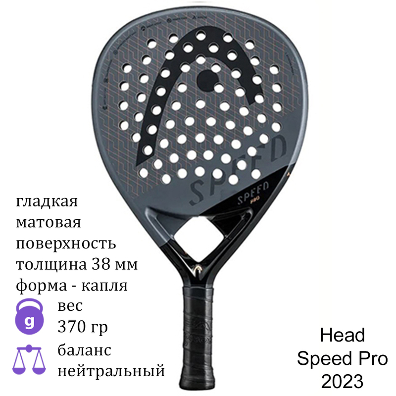 Ракетка для падела Head Speed Pro 2023