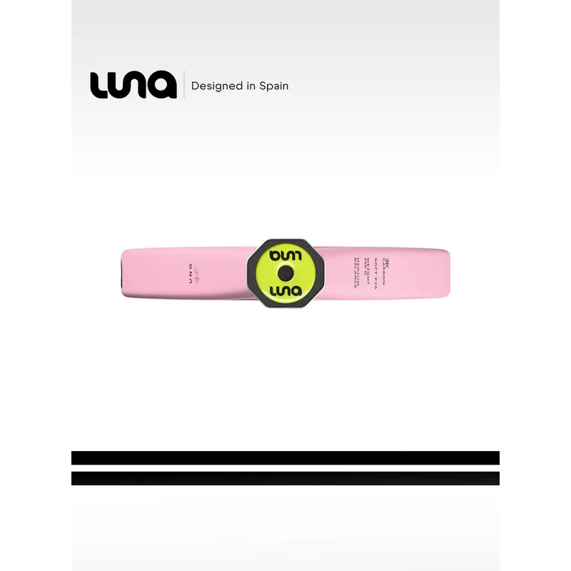 Ракетка для падела Luna Sports Uno Light Rosa 2026 3K Carbon