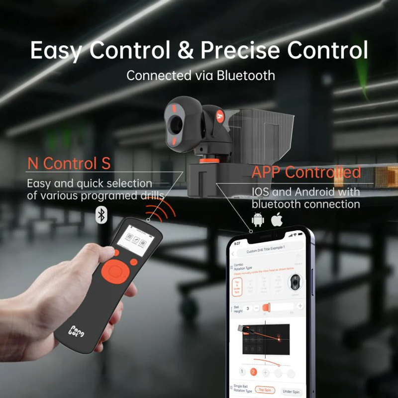 Робот для настольного тенниса Pongbot Nova S Pro