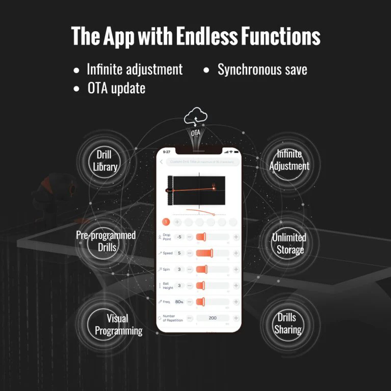 Робот для настольного тенниса Pongbot Omni S Pro
