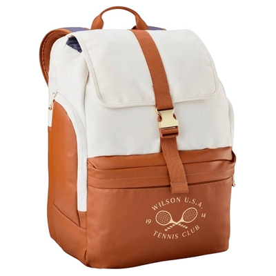 Рюкзак Wilson Heritage V2 Backpack (Синий/Белый/Коричневый)