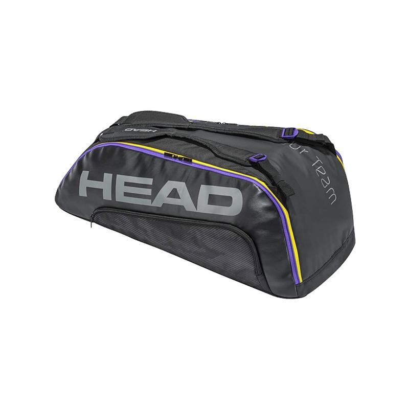 Сумка Head Tour Team 9R Supercombi 2021 (Черный/Фиолетовый/Желтый)