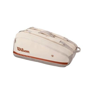 Сумка Wilson Roland Garros Super Tour 9R (Cream/Clay)