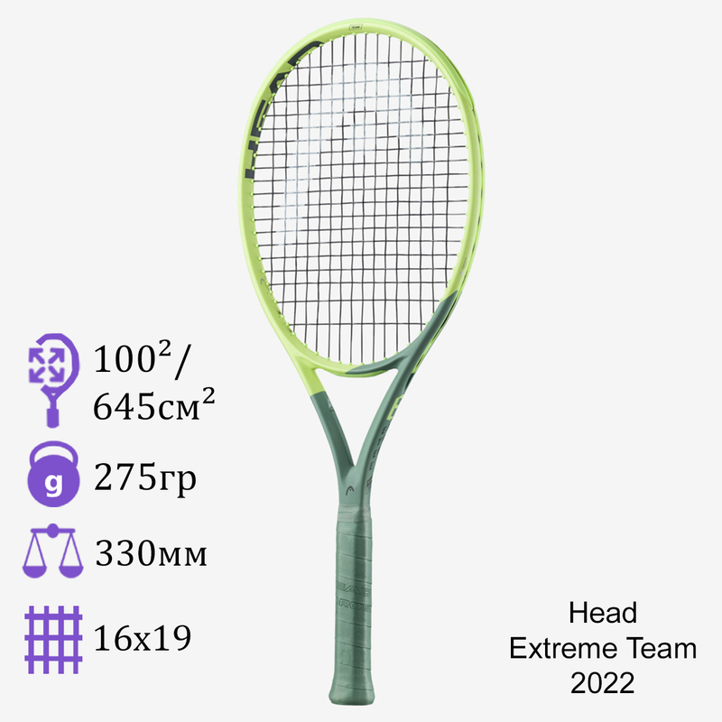 Теннисная ракетка Head Extreme Team 2022