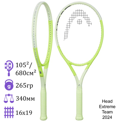 Теннисная ракетка Head Extreme Team (2024)