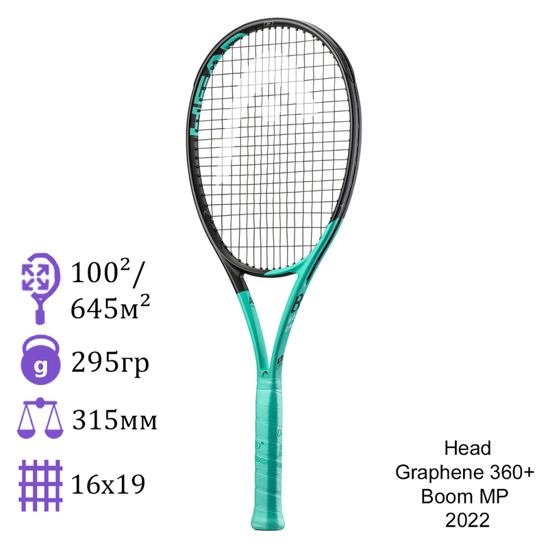 Теннисная ракетка Head Graphene 360+ Boom MP 2022